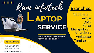 laptop service in velachery